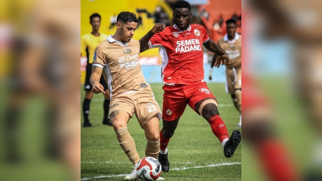 Semen Padang vs Dewa United. [Instagram]